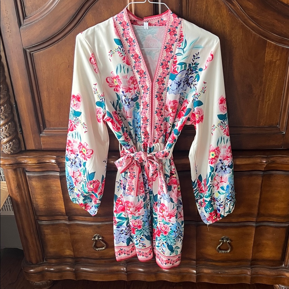 Floral Kimono Robe